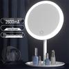 Настольное зеркало для макияжа Aige LED с 3-цветной подсветкой