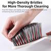 Handheld Mini Dustpan and Brush Set Flexible Handheld Sweeping Brush  Keyboard Cleaning