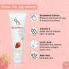 Fixderma Strawberry Face Wash с витамином Е и экстрактом клубники, | Очищающее средство для жирной кожи (Для всех типов кожи) | Средство для умывания для женщин и мужчин - 75 г