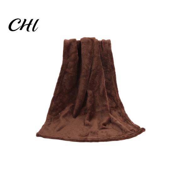 Blankets Accessories Coral Fleece Plush Solid Color Plain Universal Thick for Sofa Couch
