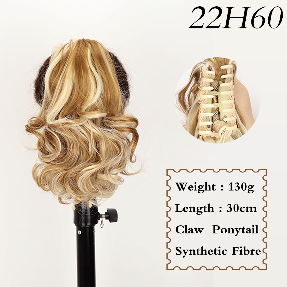 MISS WIG Синтетический хвост с короткими волнами, наращивание волос, светлый хвост для женщин, повседневная вечеринка