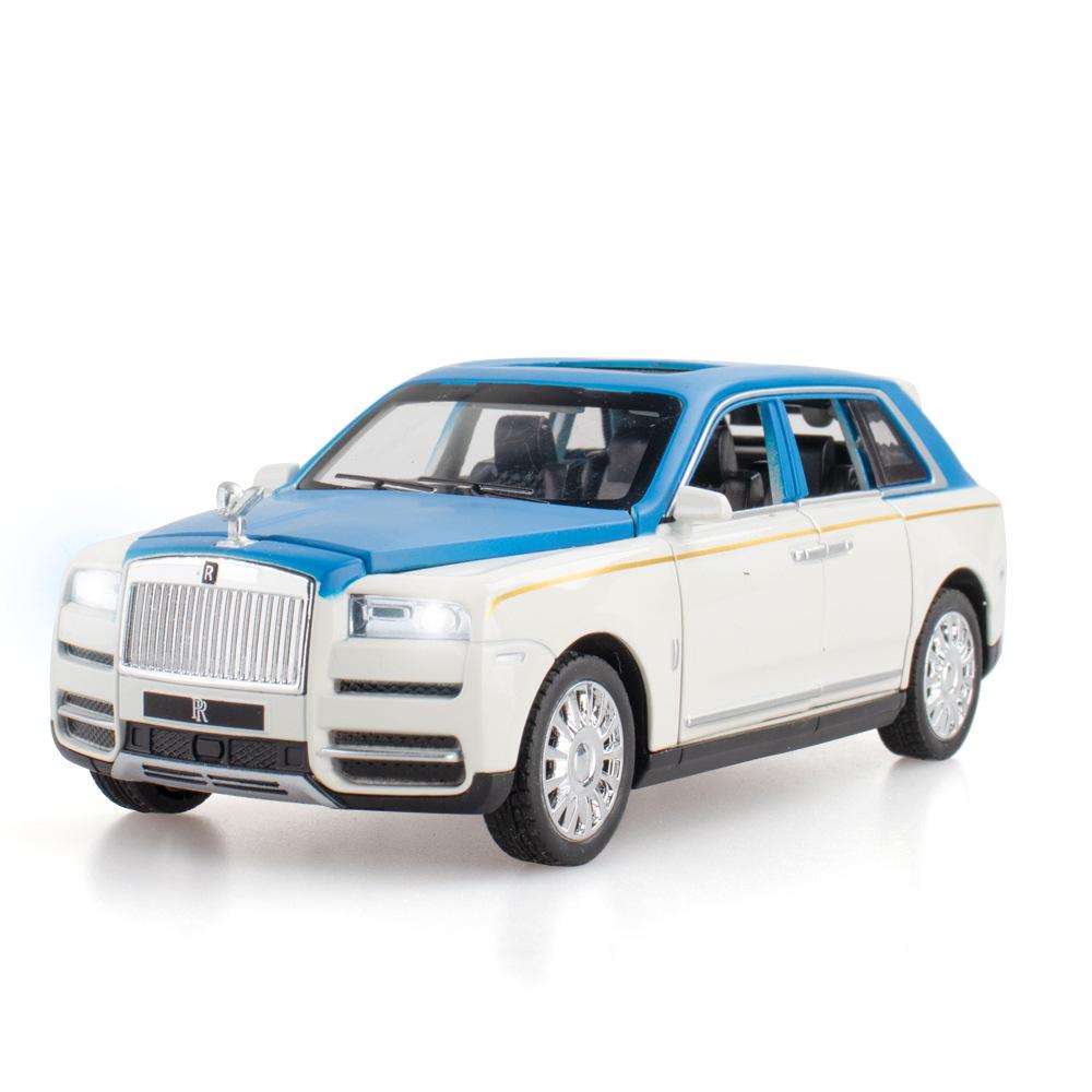 1:32 Scale Diecast Cullinan Model Cars, Zinc Alloy Pull Back Vehicles Diecast Car Model with Light & Sound for Kids Boy Girl Gift