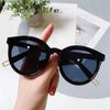 Brand Design Women Driving Mirrors Vintage Reflective Flat Lens SunGlasses Eyeglasses Eyewear