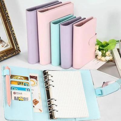 Папка с книжными файлами Macaroon Color A6/A5 Обложка для блокнота Обложка для переплета Обложка с отрывными листами Обложка для ноутбука