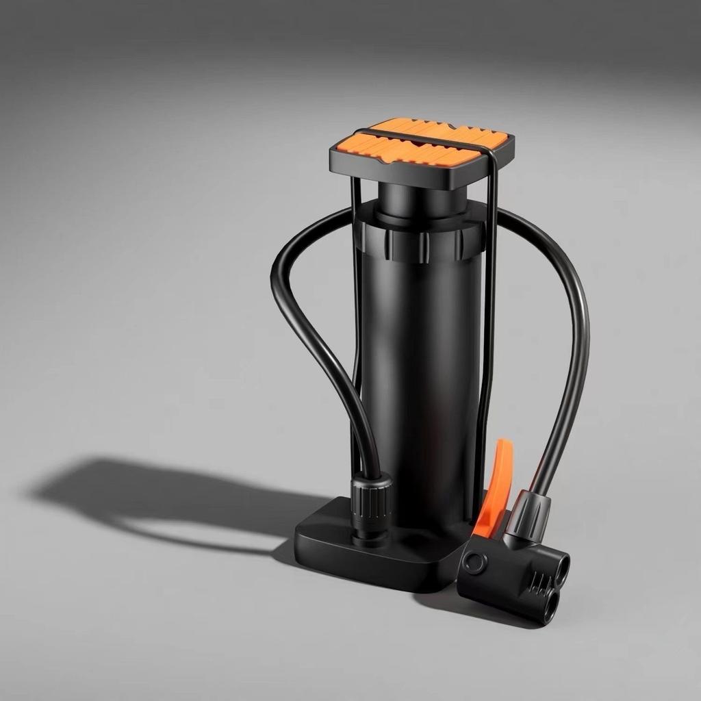 Foot Pump Motorcycle Bicycle Car Swimming Ring Ball Pedal Household Multi-function Pump Compact, Labor-saving Inflation Fast