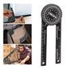 Gauge Corner 7-Inch Woodworking Professional Laser Engraved Scales Angle Finder Miter Saw Saw Protractor Precision