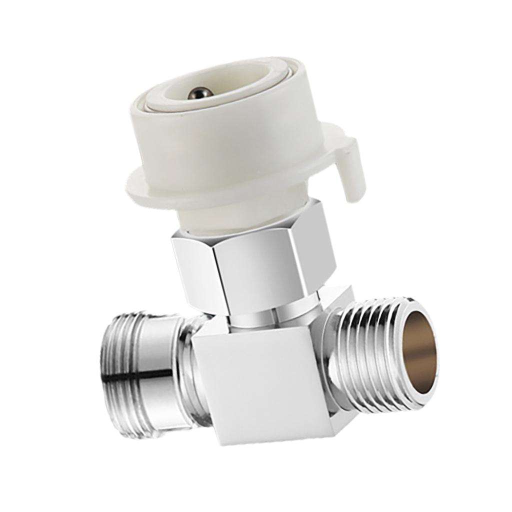 Washing Machine Tap Splitter Diverter Water Inlet Diversion Device Faucet Adapter Water Separator Easy To Install