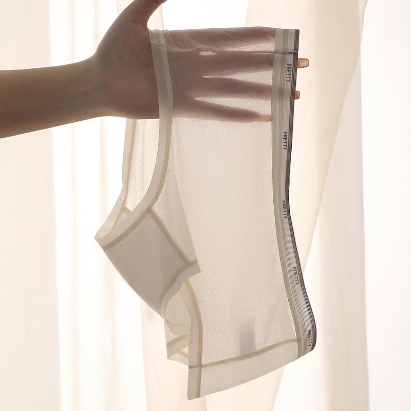 Женские весенне-летние сексуальные привлекательные кружевные трусики-слипы со средней посадкой