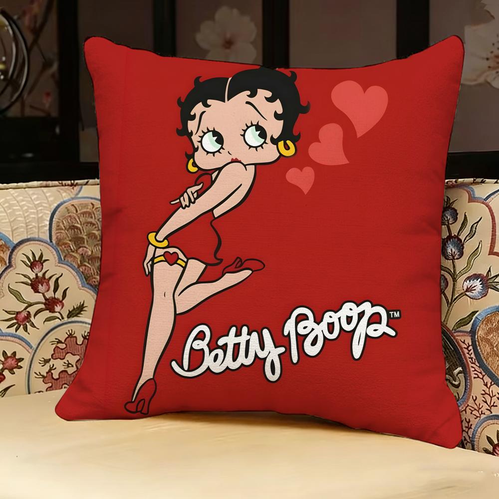 Beauty B-Betty B-Boop Pillow Case Pillowcase, Double-Sided Printed, Sofa Cushion, Bedroom Headboard Pillow