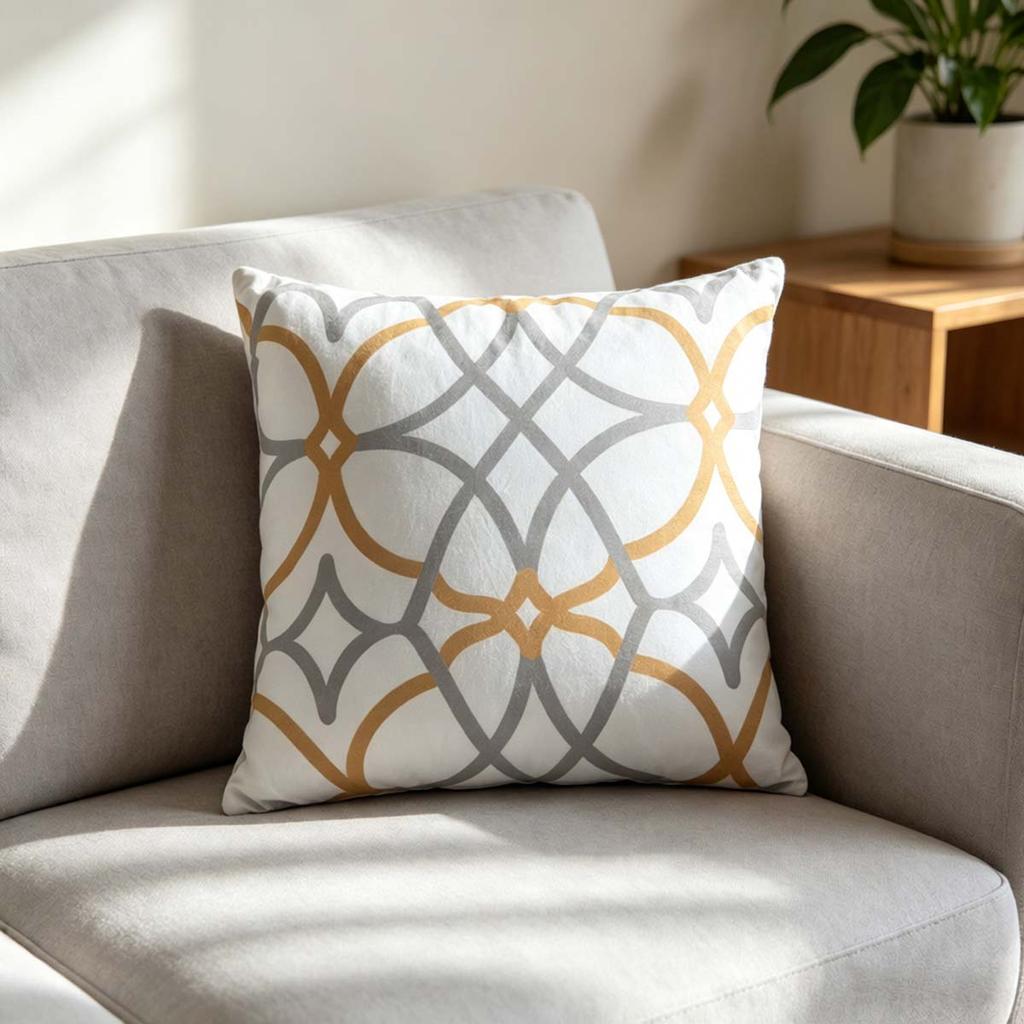 Modern Farmhouse Square Cushion Covers Soft Decorative Throw Pillow Covers