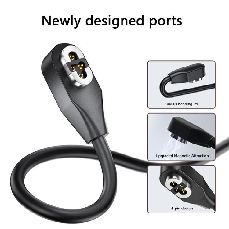 Эффективный USB-кабель для зарядки с магнитным креплением для наушников OpenSwim S710, умные носимые аксессуары
