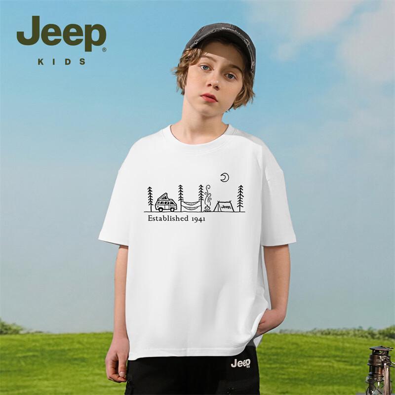 Jeep Летняя дышащая охлаждающая футболка для мальчиков