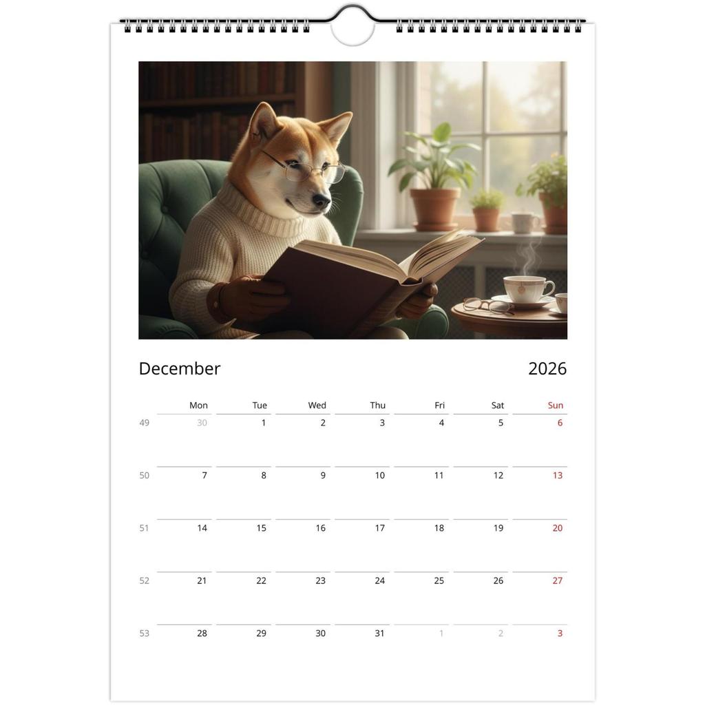 2026 Wall Calendar, Fun Themed Calendar, Fun Chat Gift, Perfect Choice For Home Use.