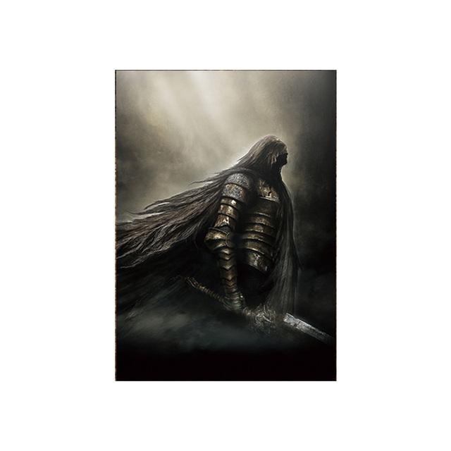 Современный игровой постер, украшение Темных душ на холсте, настенные художественные постеры и принты, произведения искусства для комнаты мальчика, дома, Куадрос, без рамки