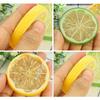 Decor Artificial Fruit Slice PVC Portable Fake Slice Simulation Lifelike