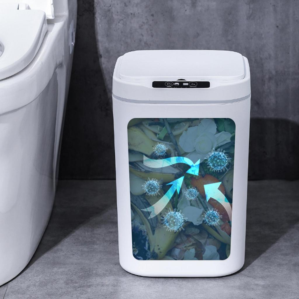 Бесконтактные мусорные баки 18 л, интеллектуальный индукционный мусорный бак, автоматический мусорный бак, инфракрасное движение