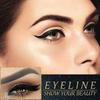 2 in  Self Adhesive Eyeliner Eyelash Stickers Glitter Shiny Waterproof Long Lasting Patch for Party Cosplay Makeup