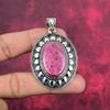 Родонит ювелирные изделия, 925 цельный стерлинговый серебряный кулон ручной работы драгоценный камень ювелирные изделия, подарки для жены абсолютно новый кулон