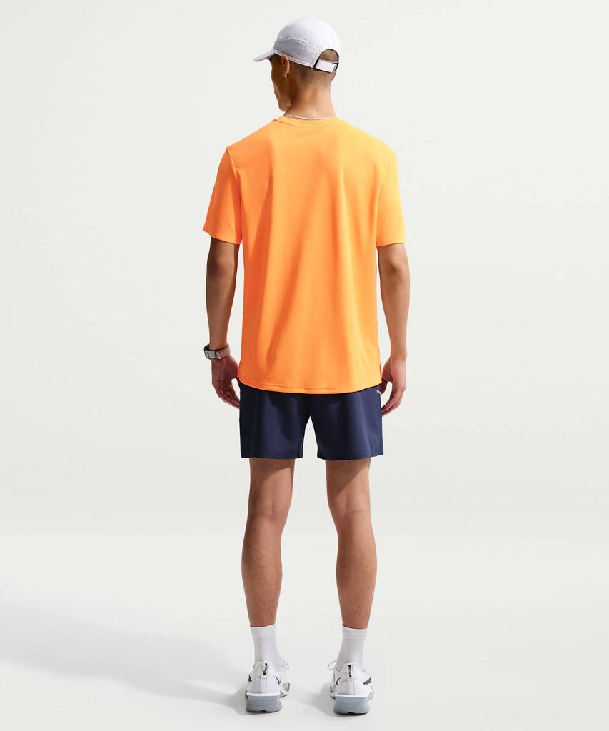 Nike Беговые шорты Miler Dry-Fit 5 дюймов с подкладкой-бриф M - Темно-синий / If2061-410