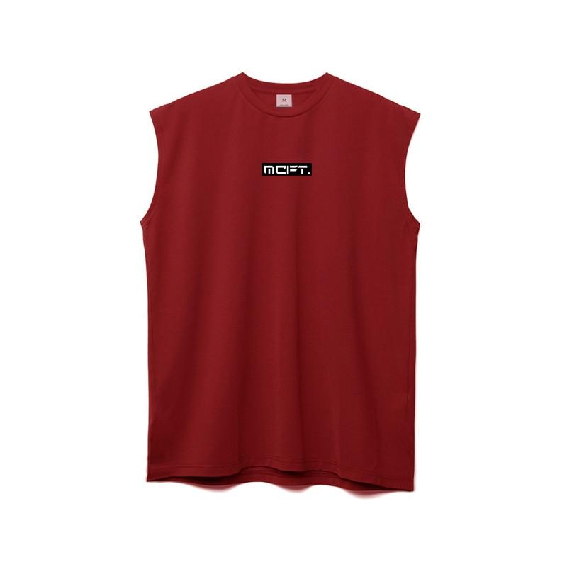 Muscleguys Sports T-shirt Breathable Running Training Fitness Vest Men's Casual Outerwear