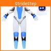 Cosplay Bot Astro Costume Jumpsuit Kids Adult Halloween Stage Gift Performance