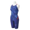 GX SONIC V MR Racing Half Size FINA Swimming Approved Women's Swimsuit, Suit, N2MG0702, Blue, L, (International Federation)