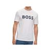 T shirt Boss - Homme Boss - jersey - Boss Blanc - Coton - Vetement Boss