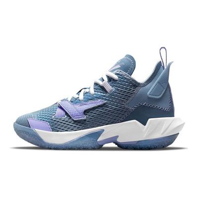 Кроссовки Air Why Not Zer0.4 GS KB3 для детей Синий Индиго-Туман Пурпурный-Пульс CQ9430-400