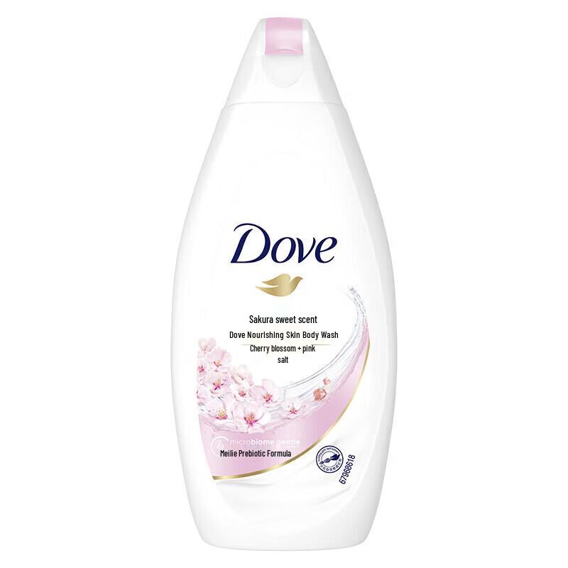 DOVE Питательное молочко для душа «Цветущая сакура»