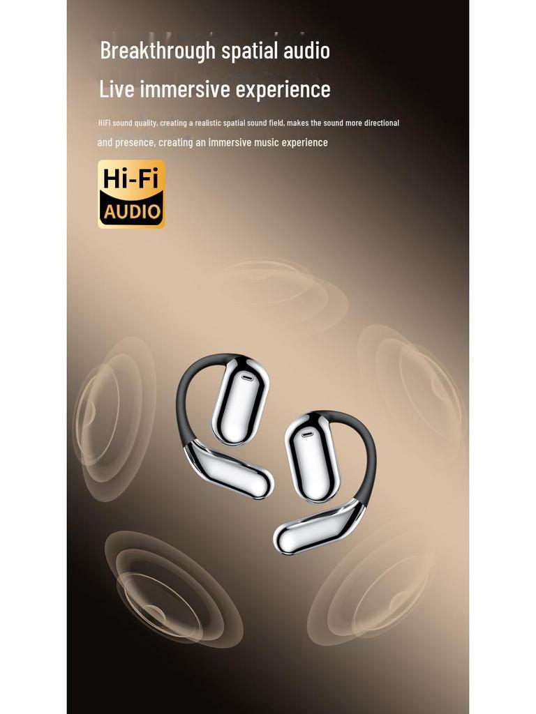 Спортивная Bluetooth-гарнитура Q16Pro с заушными наушниками, струйным кодированием и удобным дизайном