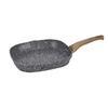 High Quality Practical Restaurant No Oil Frying Pan Granite Pattern Pan Frying Multi Electric Frying Pan With Lid