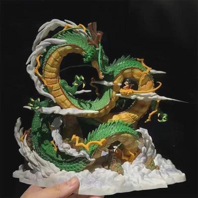 Фигурка Shenlong, фигурка Shenron со статуей Сон Гоку, Коллекционная модель, кукла, орнамент, игрушки, подарки