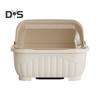 Countertop Utensil Caddy Dish Storage Box Efficient Draining Design Large Capacity Tableware Storage Container with Dustproof Lid