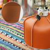 Gas Canister Cover Cylinder PU Leather Gas Canister Protective Box Propane Gas Cylinder Cover Gas Fuel Tanks Protector