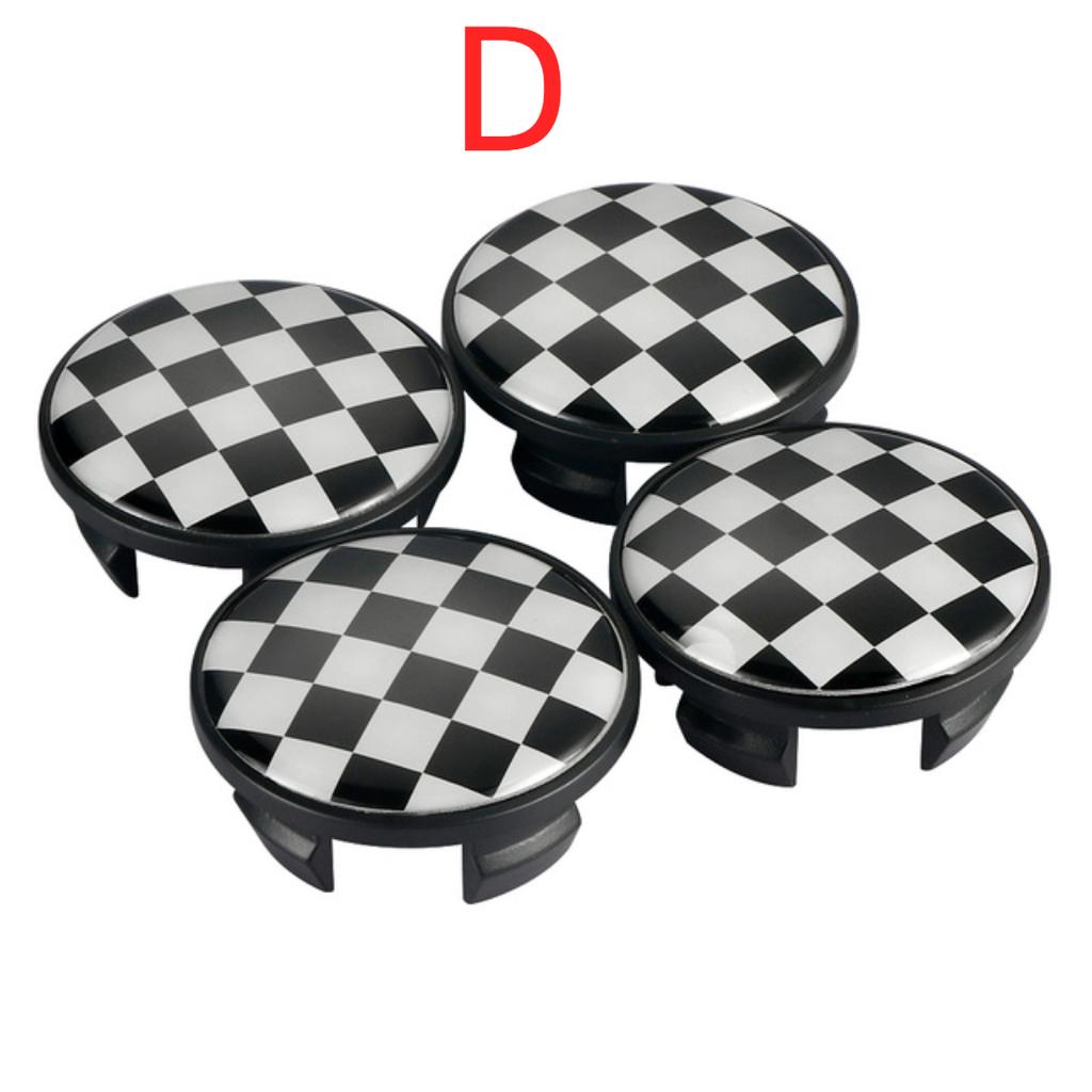 4 шт., 54 мм, колпаки для центральных колес автомобиля из АБС-пластика, эмблема, внешние аксессуары для M/ini Cooper JCW One + S Countryman R55 R56 R57 R60