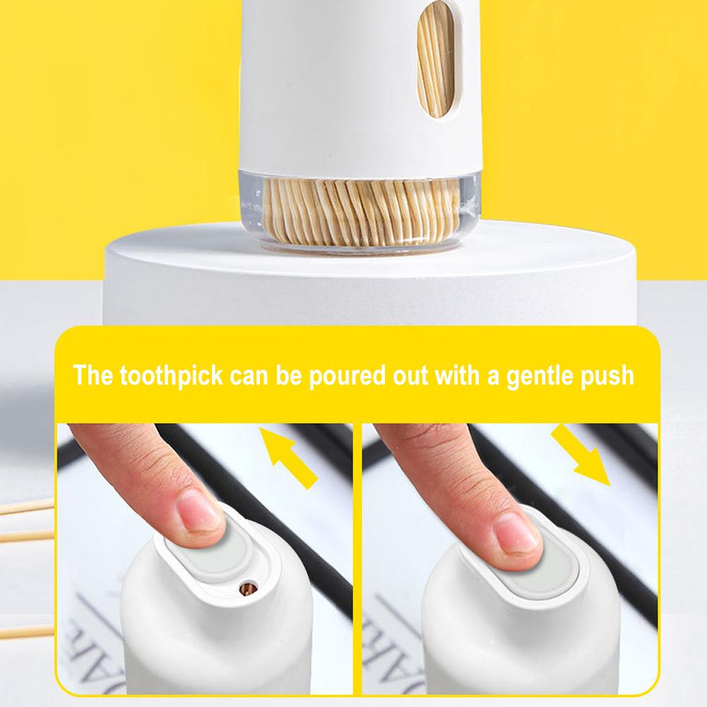 Portable Toothpick Holder Pocket Toothpick Dispenser Storage Bucket With 300 Toothpick Room Convenient Toothpick Life Box