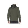Under Armour Однотонная куртка на молнии с капюшоном, принтом логотипа бренда и светоотражающим дизайном. Мужские куртки зеленого цвета 1280754-334