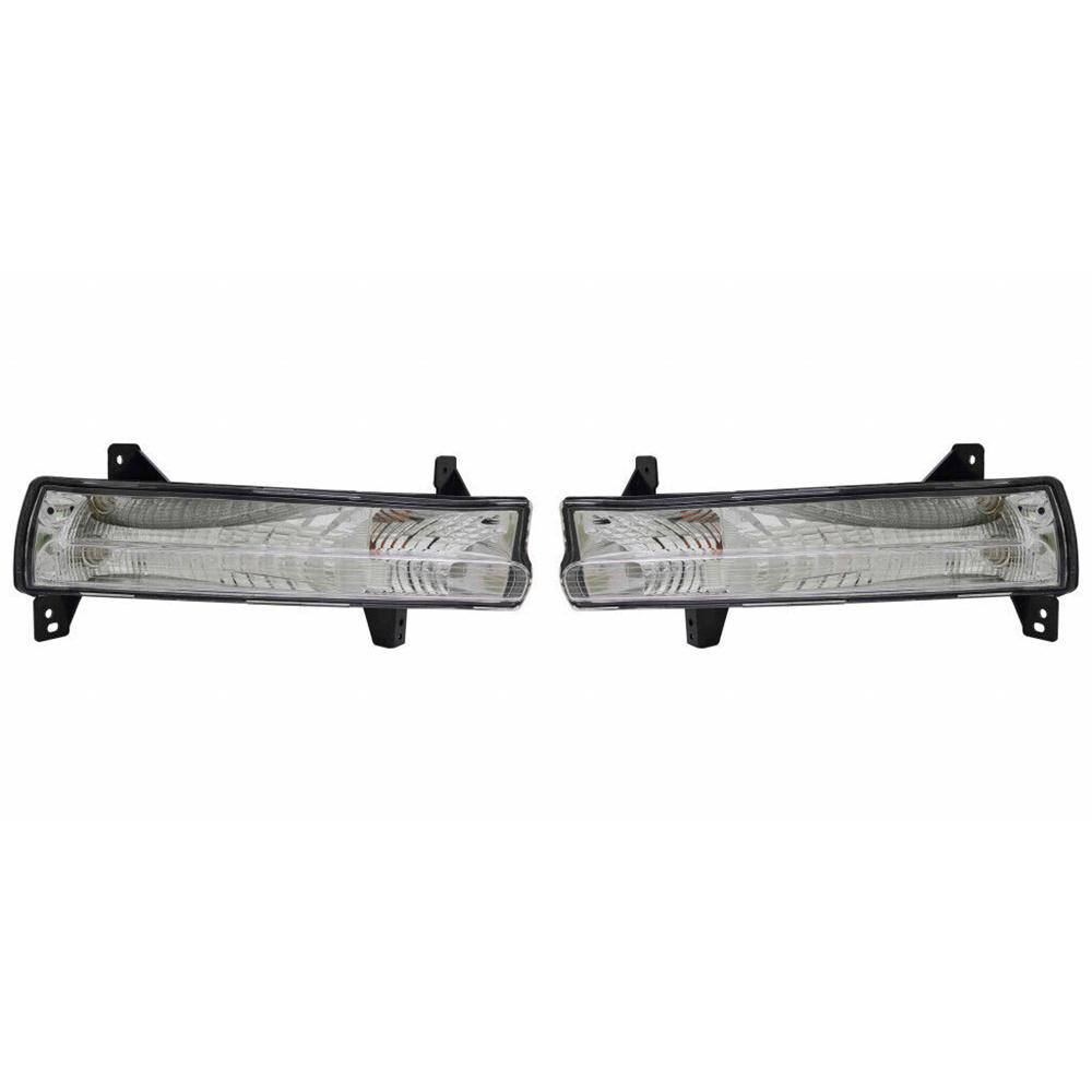 Pair For Jeep Compass Parking Light 2017 18 19 2020 Driver Passenger Side For CH2520147 CH2521147