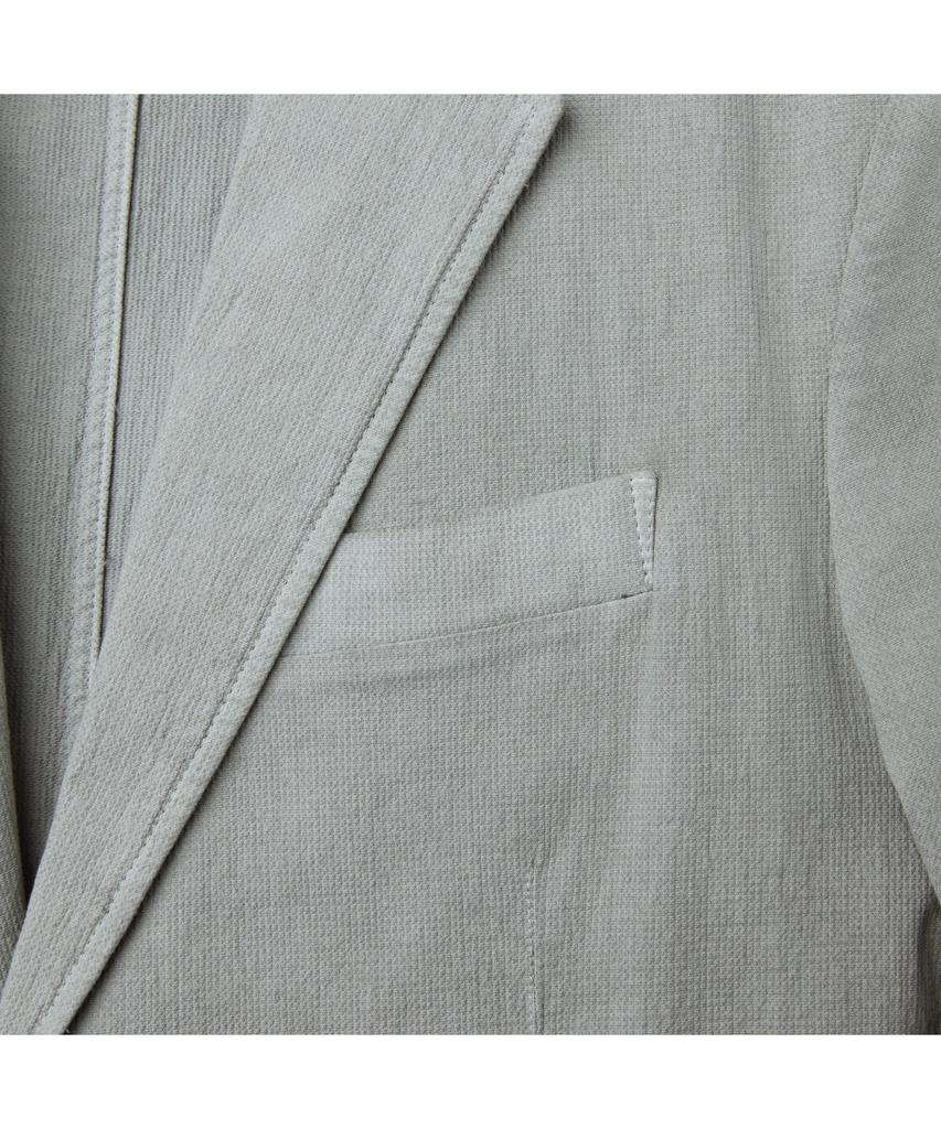 Series (Set Up) Dyed Texture Regular Fit Jacket Sajam26521Bel