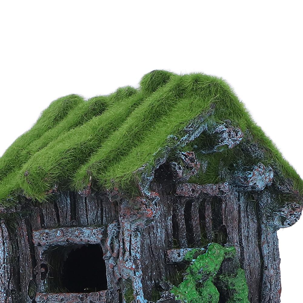 Safe Non Toxic Fish Tank Decoration Resin Material Aquarium Ornaments Fish Hiding Cave Fish Tank