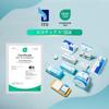 Салфетки ITO Cleansing Free одноразовые влажные и сухие для лица, ватные диски для снятия макияжа, для занятий спортом, для чувствительной кожи, предотвращают появление кожных высыпаний, оригинальные салфетки ITO с тиснением в виде акульей кожи [Набор 3] полотенца,