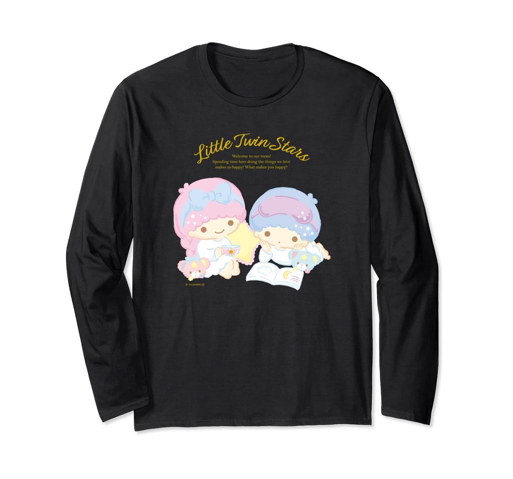 Little Twin Stars Happiness My Room Long Sleeve T-Shirt