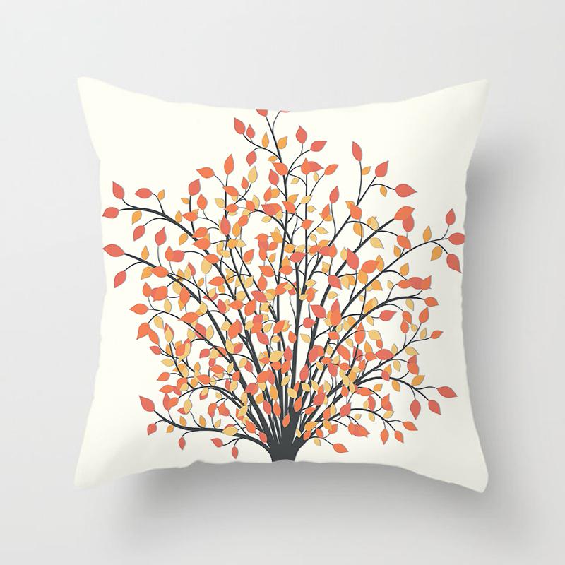 Квадратная наволочка «Дерево любви» для автомобиля, дивана, офисного кресла, наволочка, простые украшения для домашнего декора