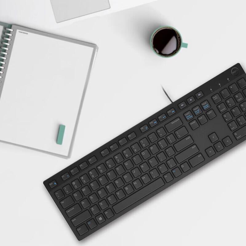Проводная мультимедийная клавиатура Logitech KB216 полноразмерная