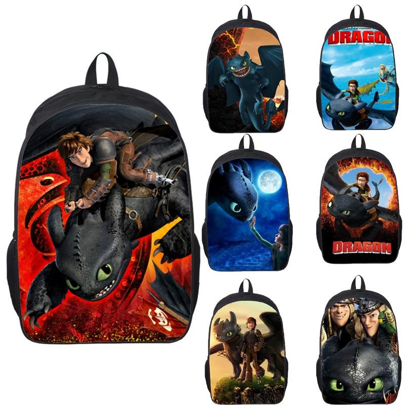 Versatile How To Train Your Dragon School Bag For Men With Classic Appeal