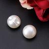 Sewing Pearl Buttons 50pcs Plastic Round Button Set with Hole DIY Apparel Tool for Home Centerpiece Wedding Candles