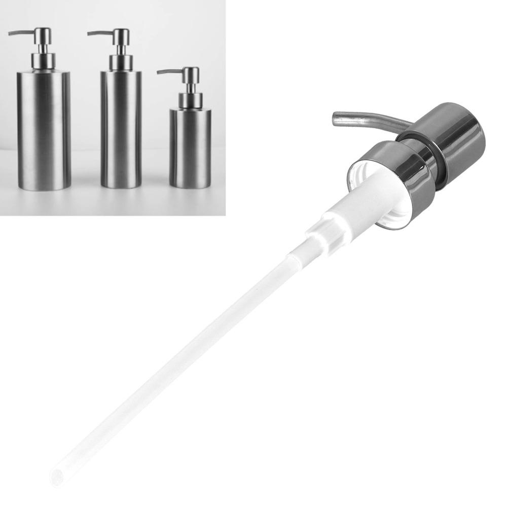 304 Stainless Steel Soap Dispenser Pump Head Silver Pump Head Lotion Dispenser Pump Restaurant