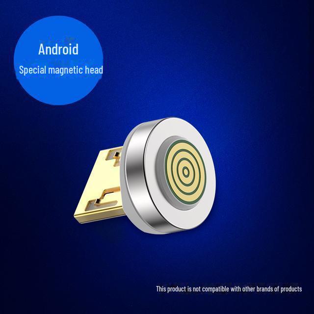 Сверхбыстрый магнитный зарядный кабель 5А: Мощное магнитное зарядное устройство 3 в 1 для устройств Apple, OPPO, Huawei и Android.