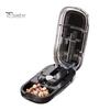 Precision Pill Cutter with Safety Guard Compact Portable Design Easy-Clean Detachable Storage Case Tablet Organizer