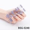 UV Semi-Cured 3D Gel Nail Stickers for 16 Fingers